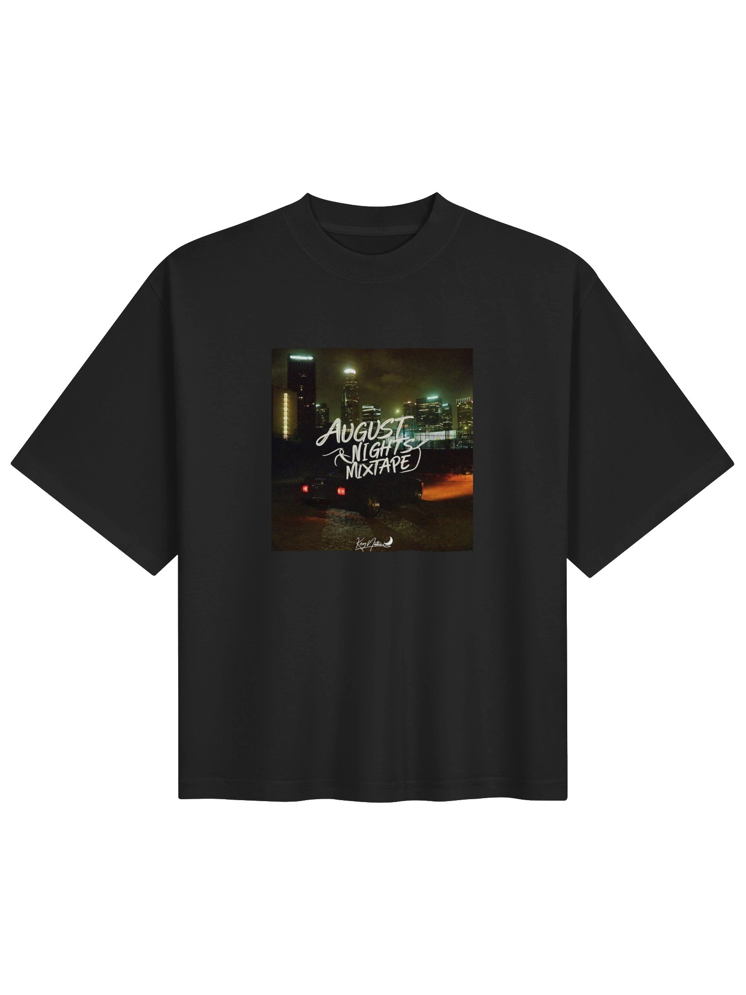 August Nights Mixtape Oversized Tee product image (1)