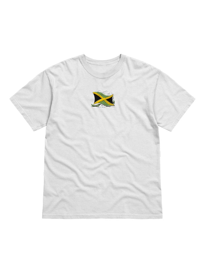 Jamaica Line Art Flag T-Shirt product image (1)