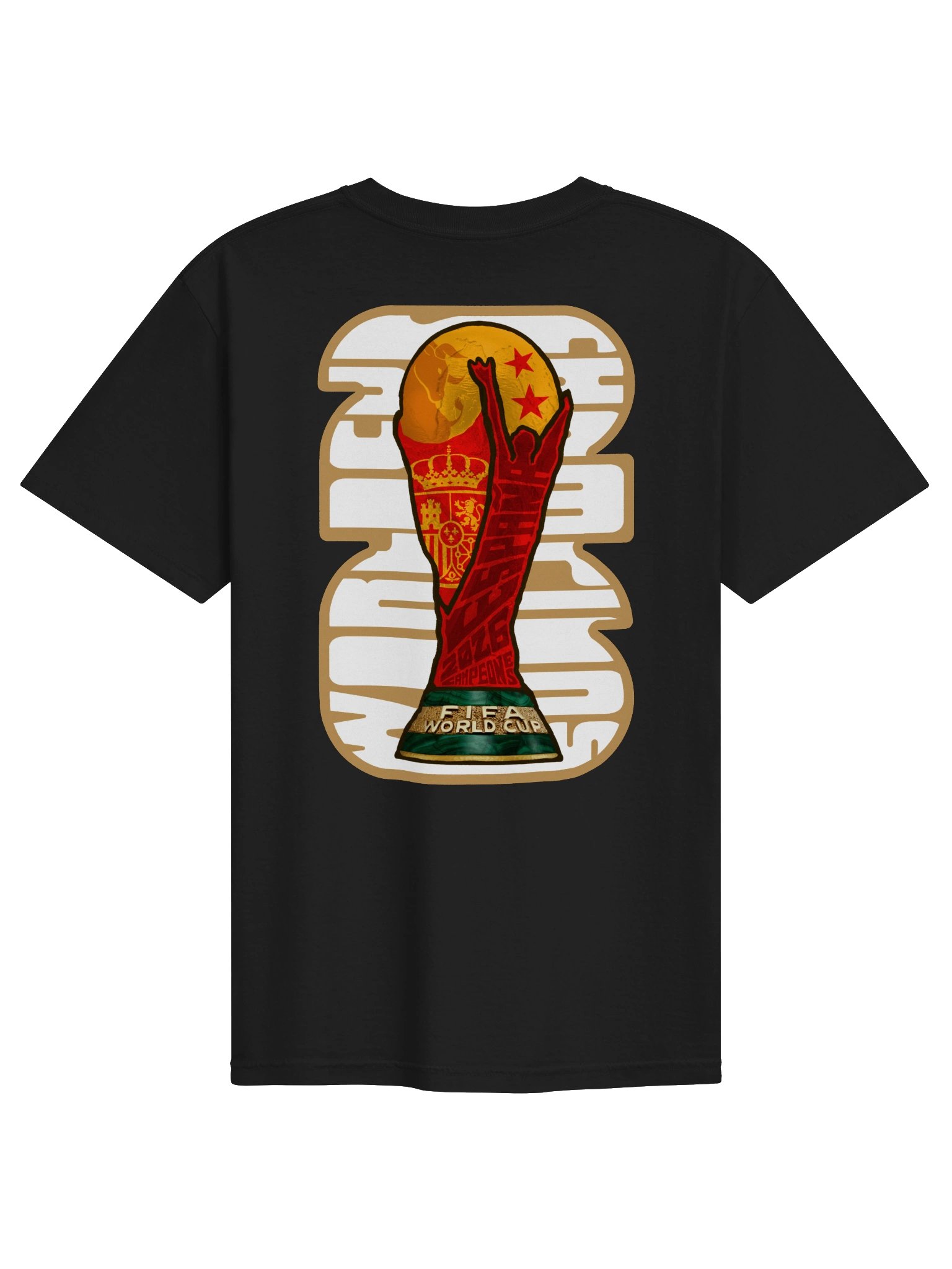 Spain × WorldCup 2026 Champions T-shirt product image (4)