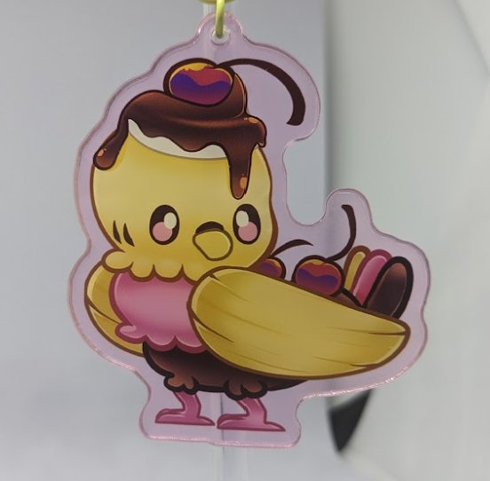 Budgie Banana Split Charm product image (1)