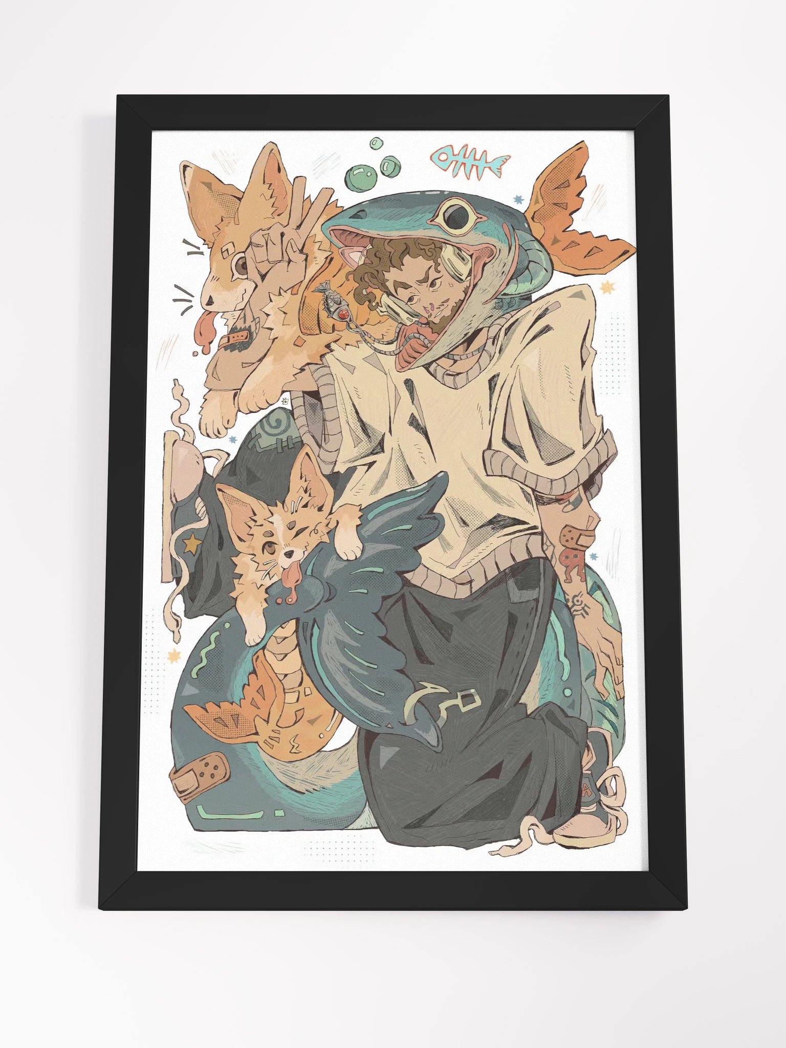 Off the Hook - Framed Poster product image (4)