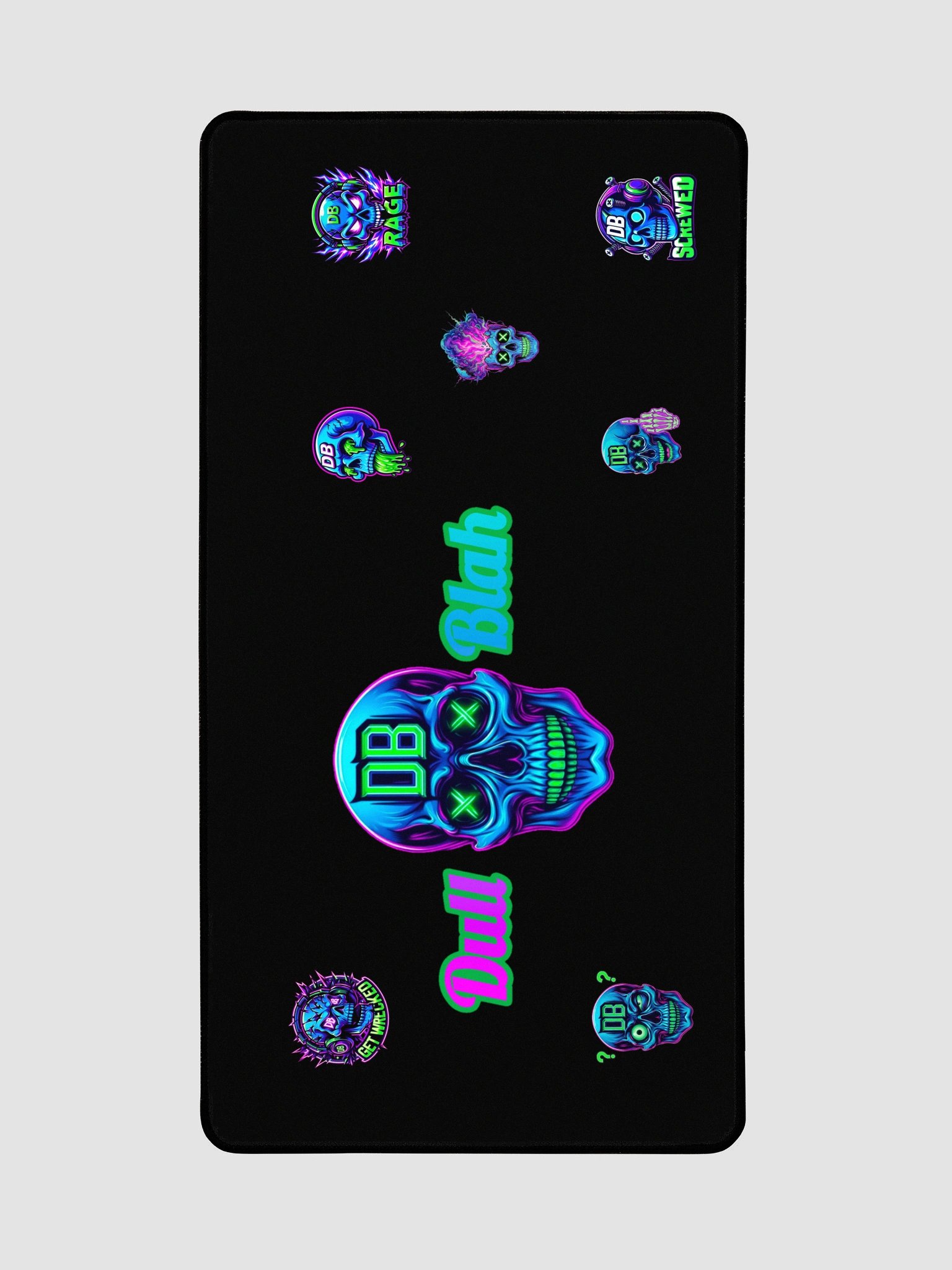 "Skull Swarm" Premium Desk Mat product image (2)