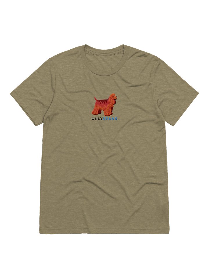 Only Spans T-Shirt(Embroidered) of an American Cocker Spaniel(Red) product image (13)