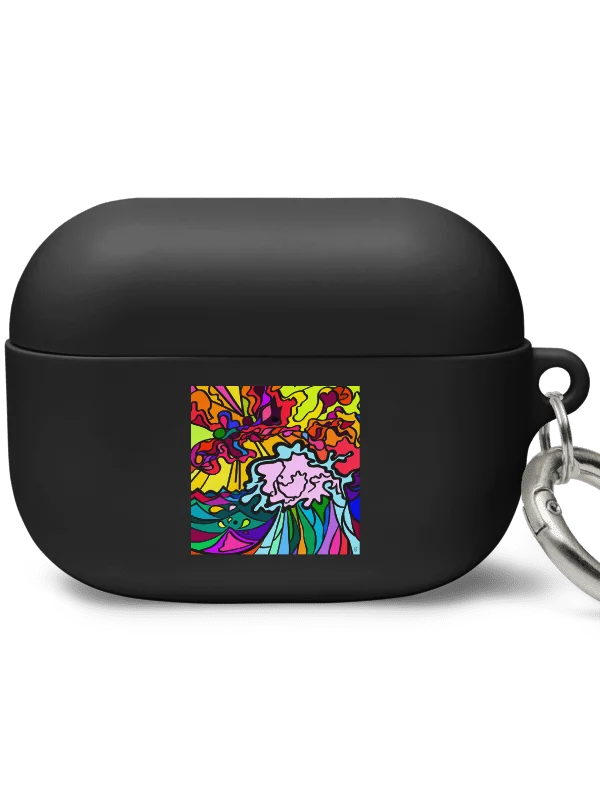 Swirling Dreams AirPods Case – Wave at Sunset product image (3)