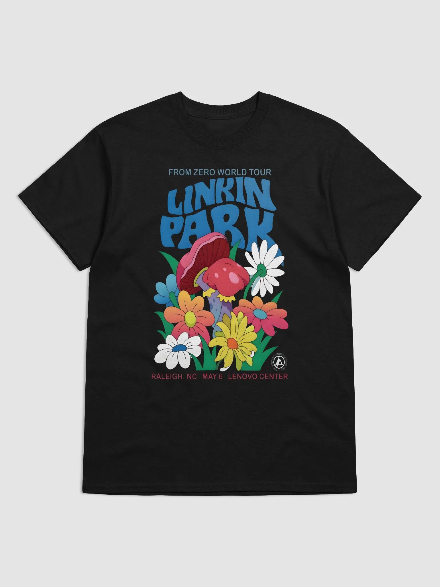 Linkin Park Raleigh 2025 Lenovo Center NC Tshirt product image (3)