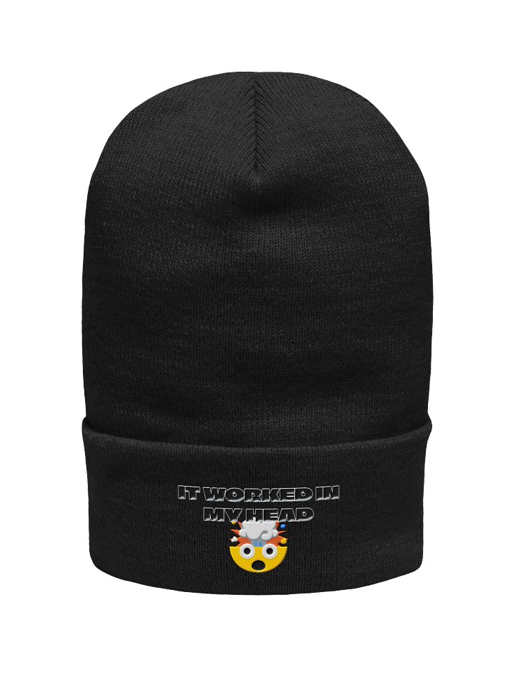 It Worked In My Head Beanie product image (1)