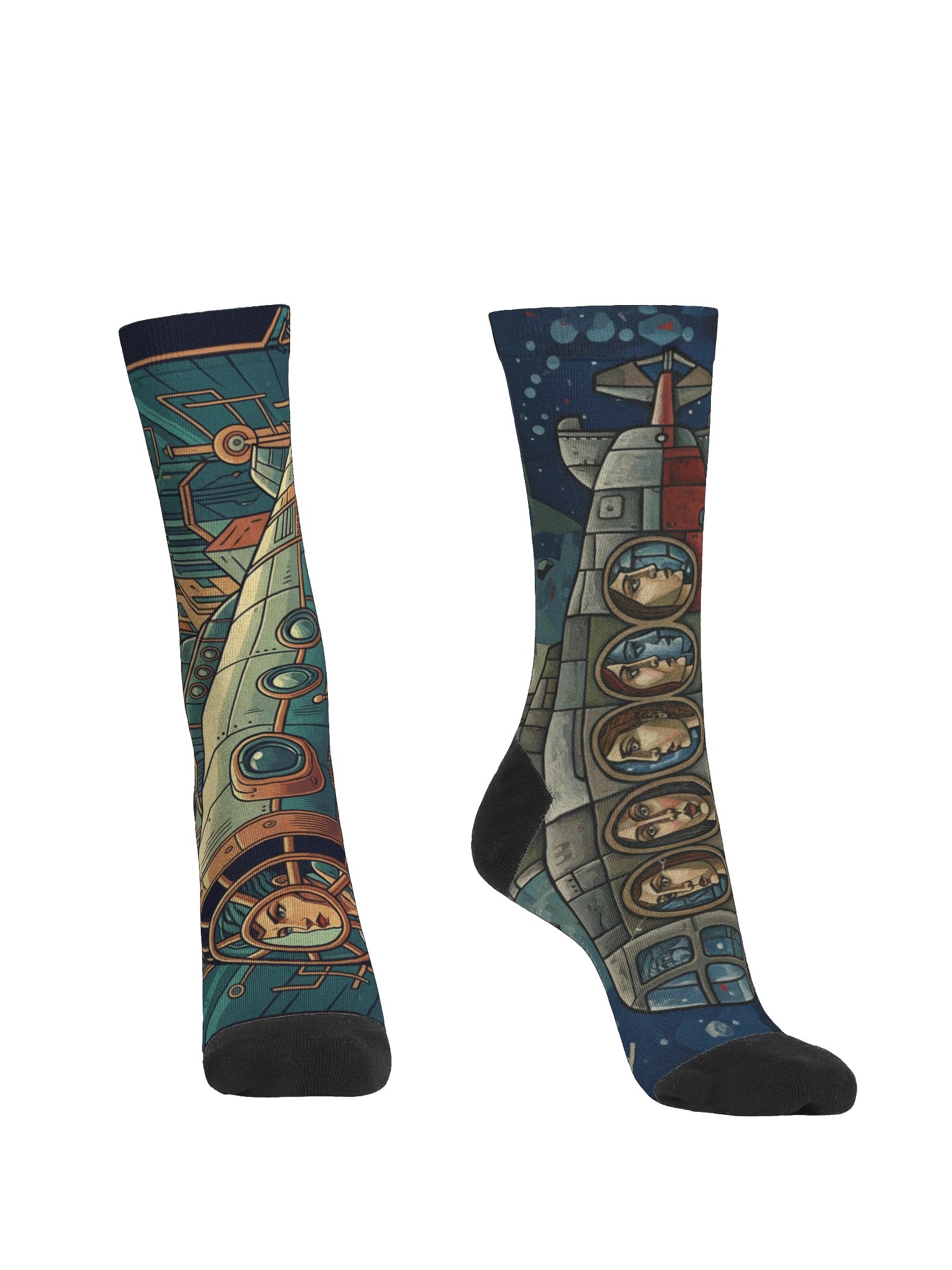 #335 - The Deep Revolution Socks product image (2)