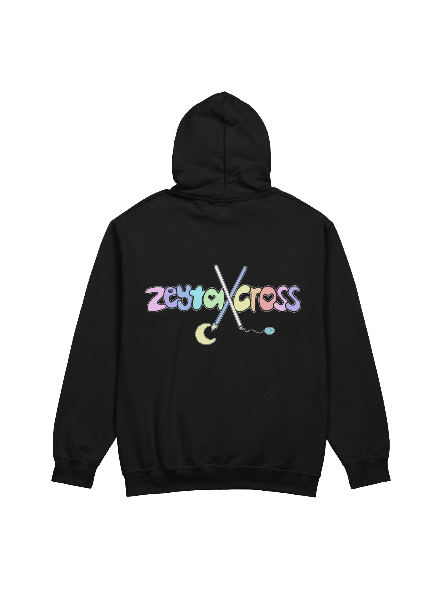 Hoodie - Queenguin Rep. with Zeyta Cross Logo product image (2)