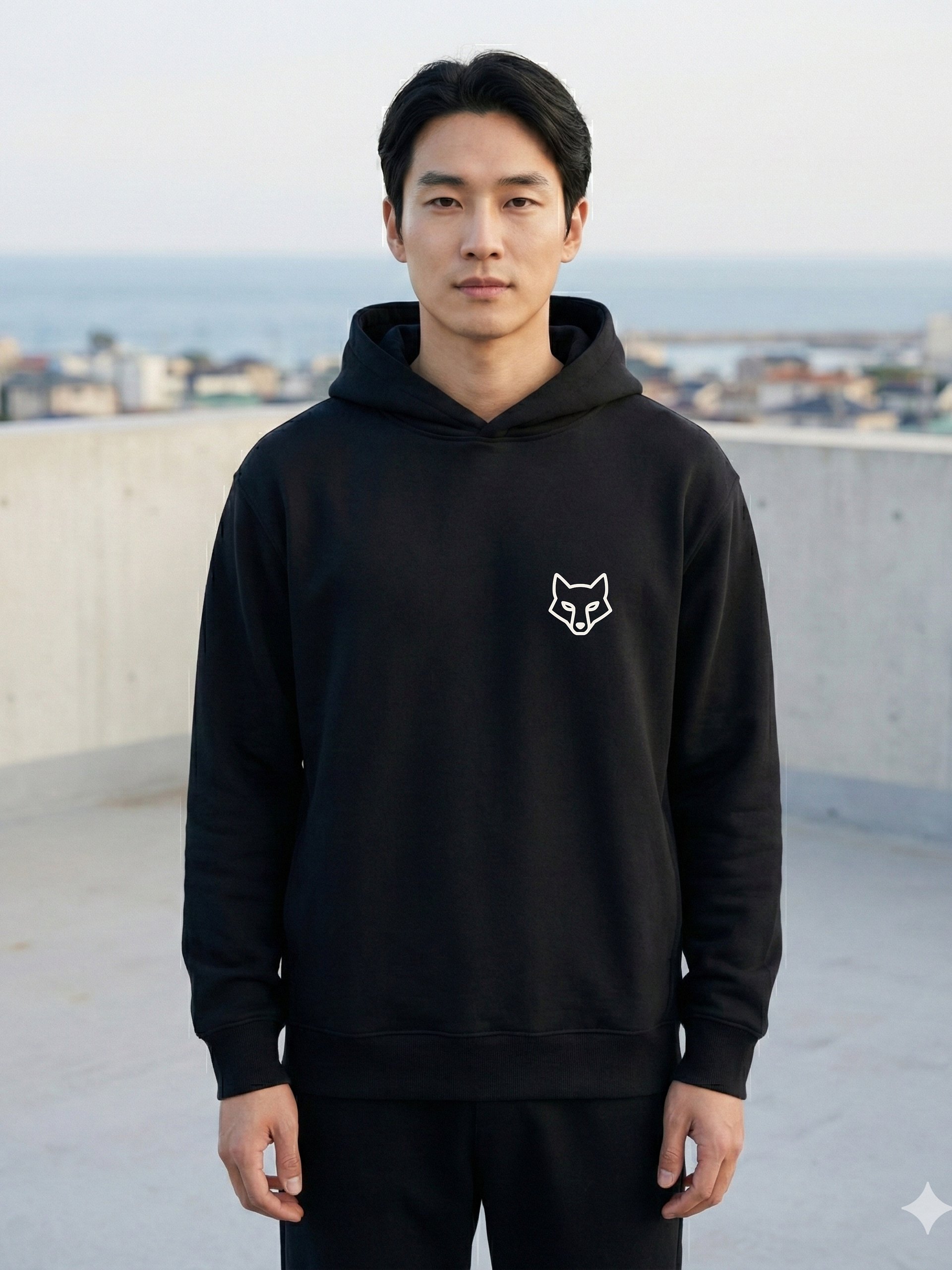 Fox Icon Hoodie — Refined Everyday Layer product image (3)