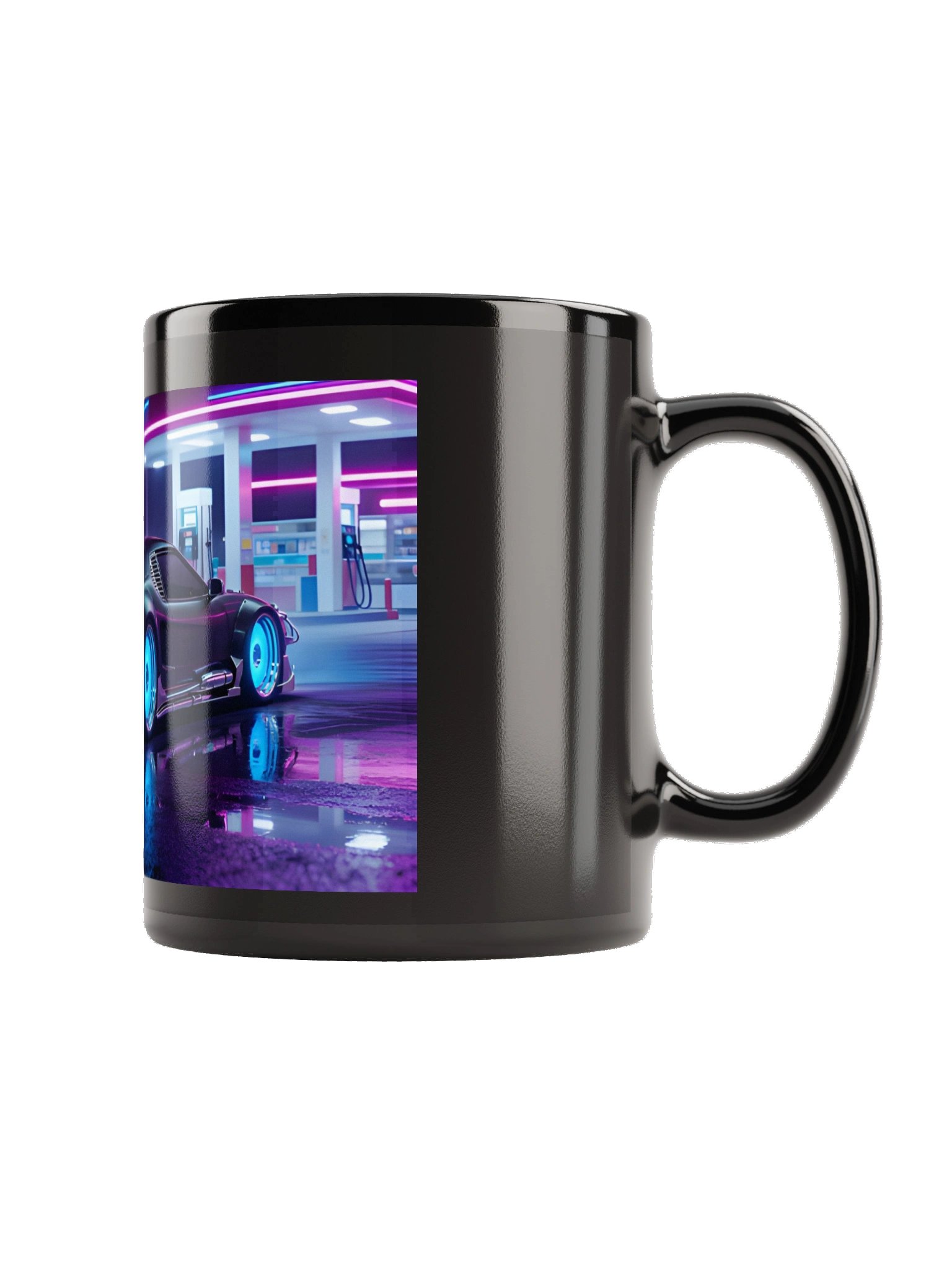 The Long Way Home | Last Stop | Black Glossy Mug product image (3)