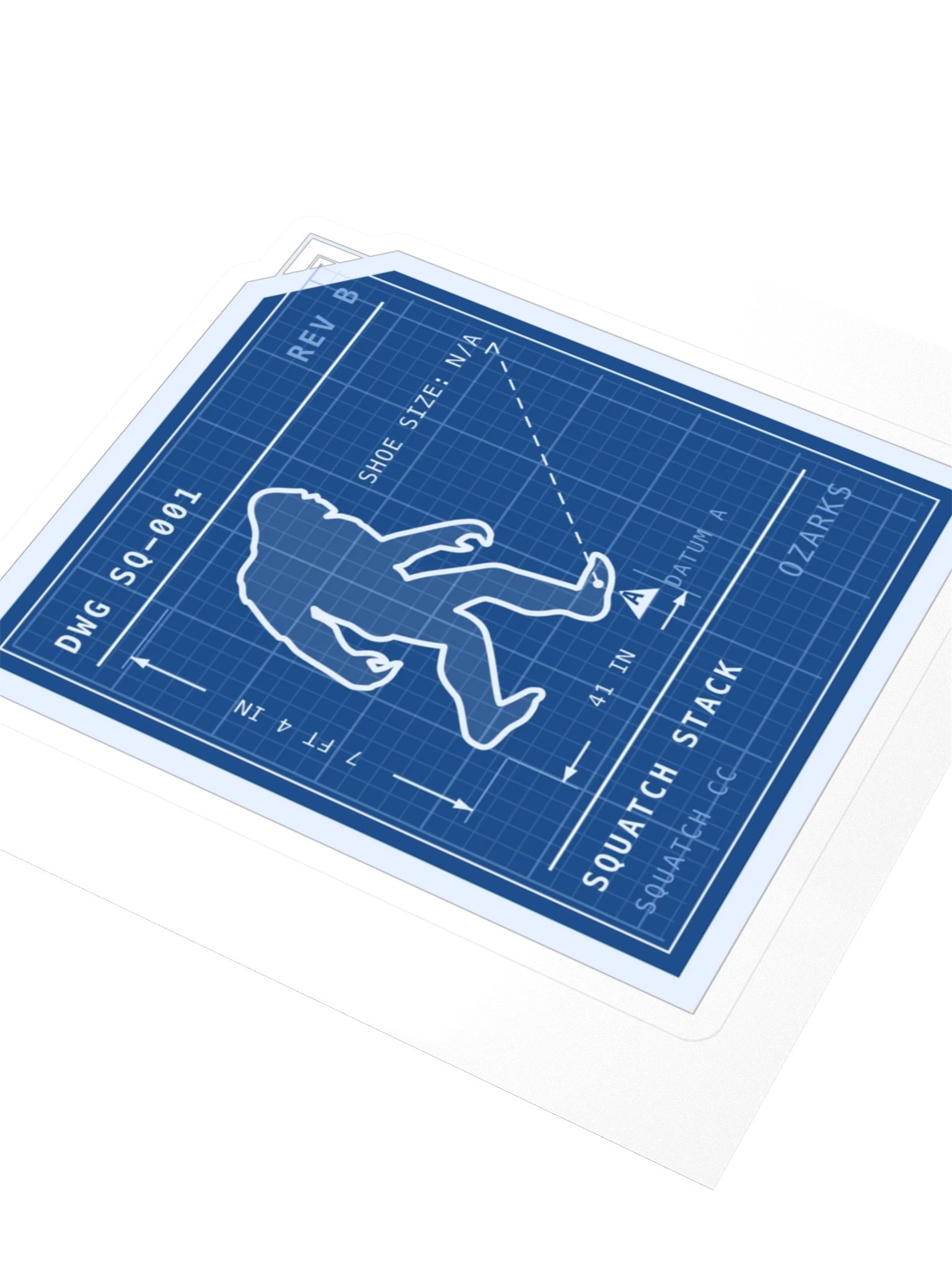 DWG SQ-001 Sticker product image (3)