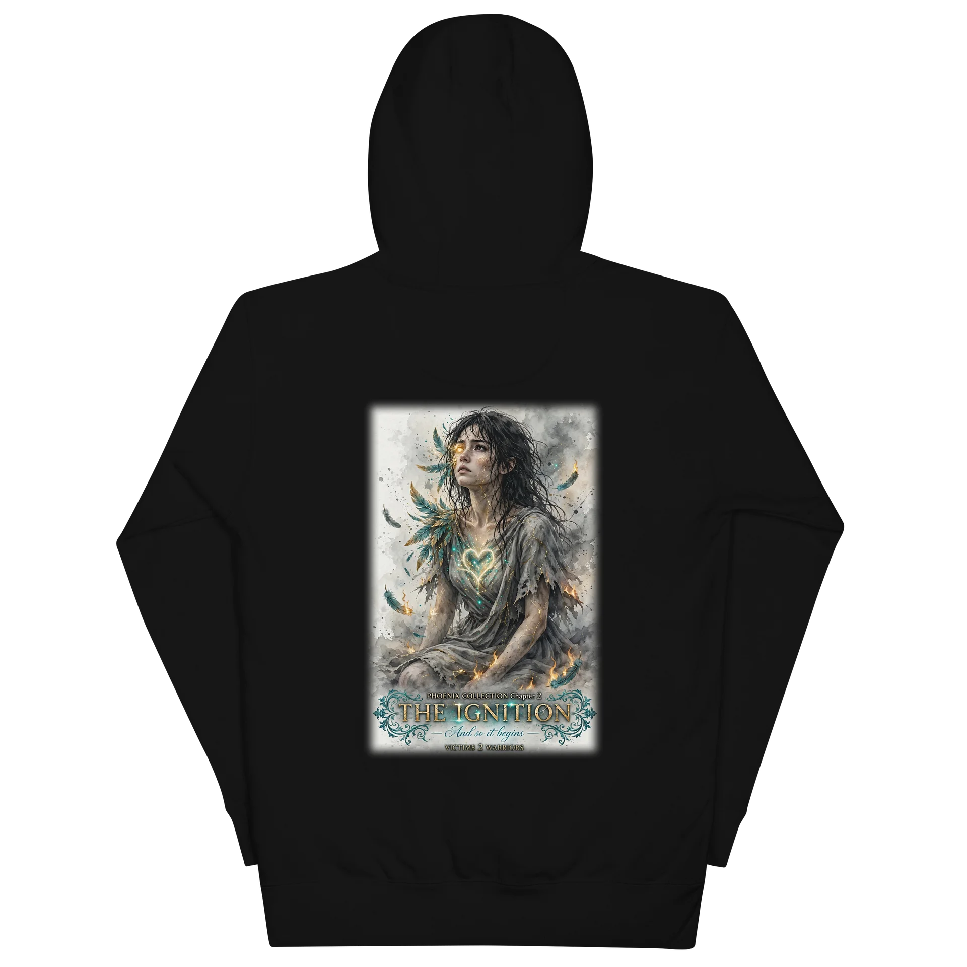 V2W -PHOENIX COLLECTION- “ The ignition” Signature Hoodie product image (6)