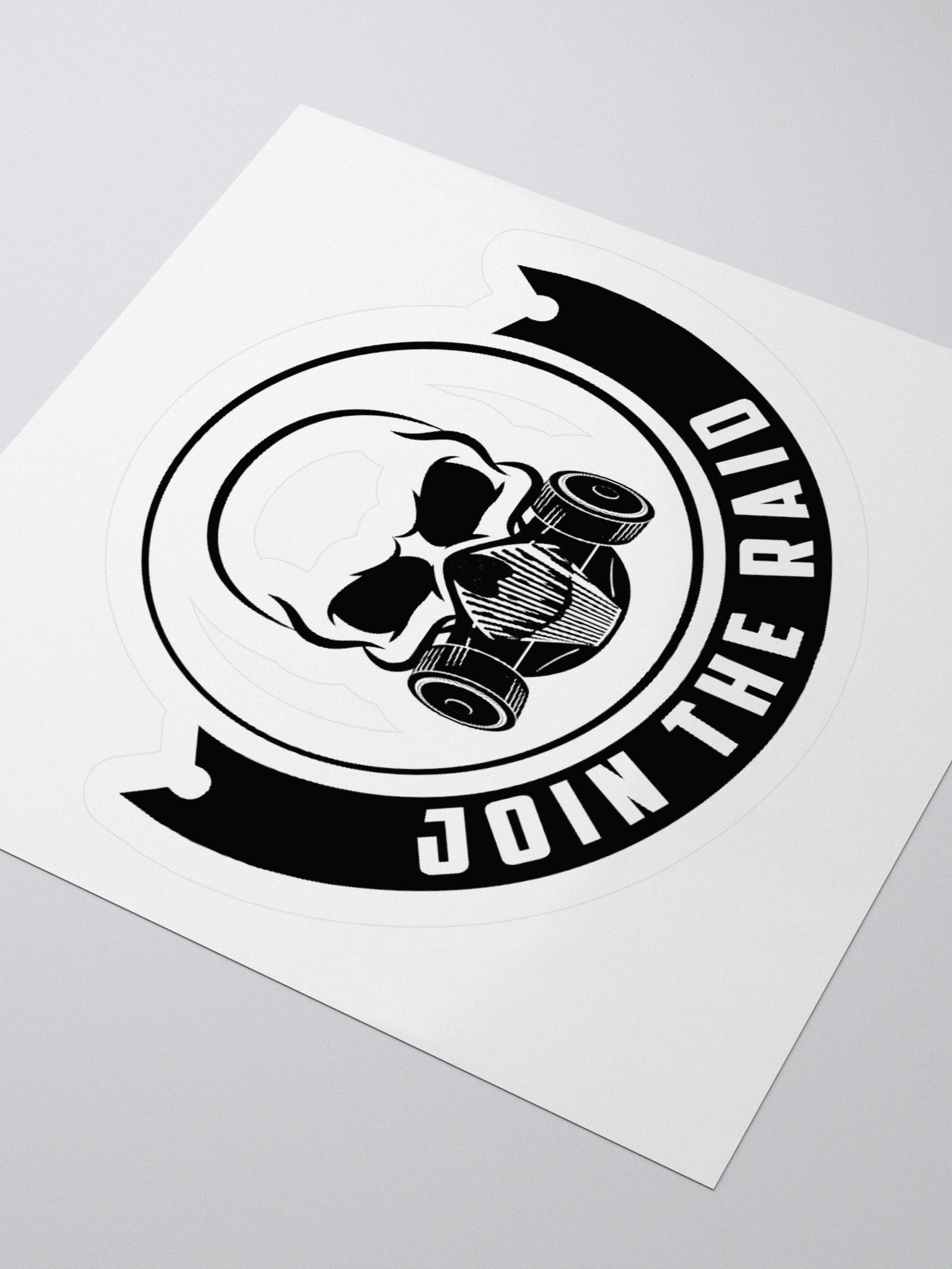 JTR SKULL Banner STICKER product image (8)