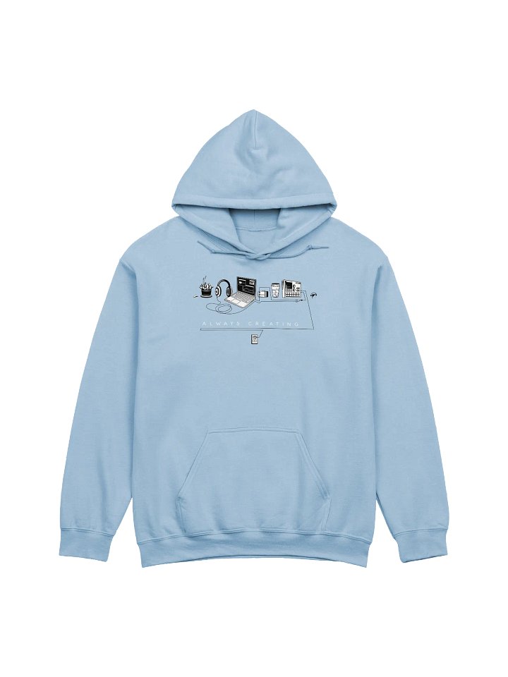 Always Creating: the Production Process unisex hoodie product image (1)