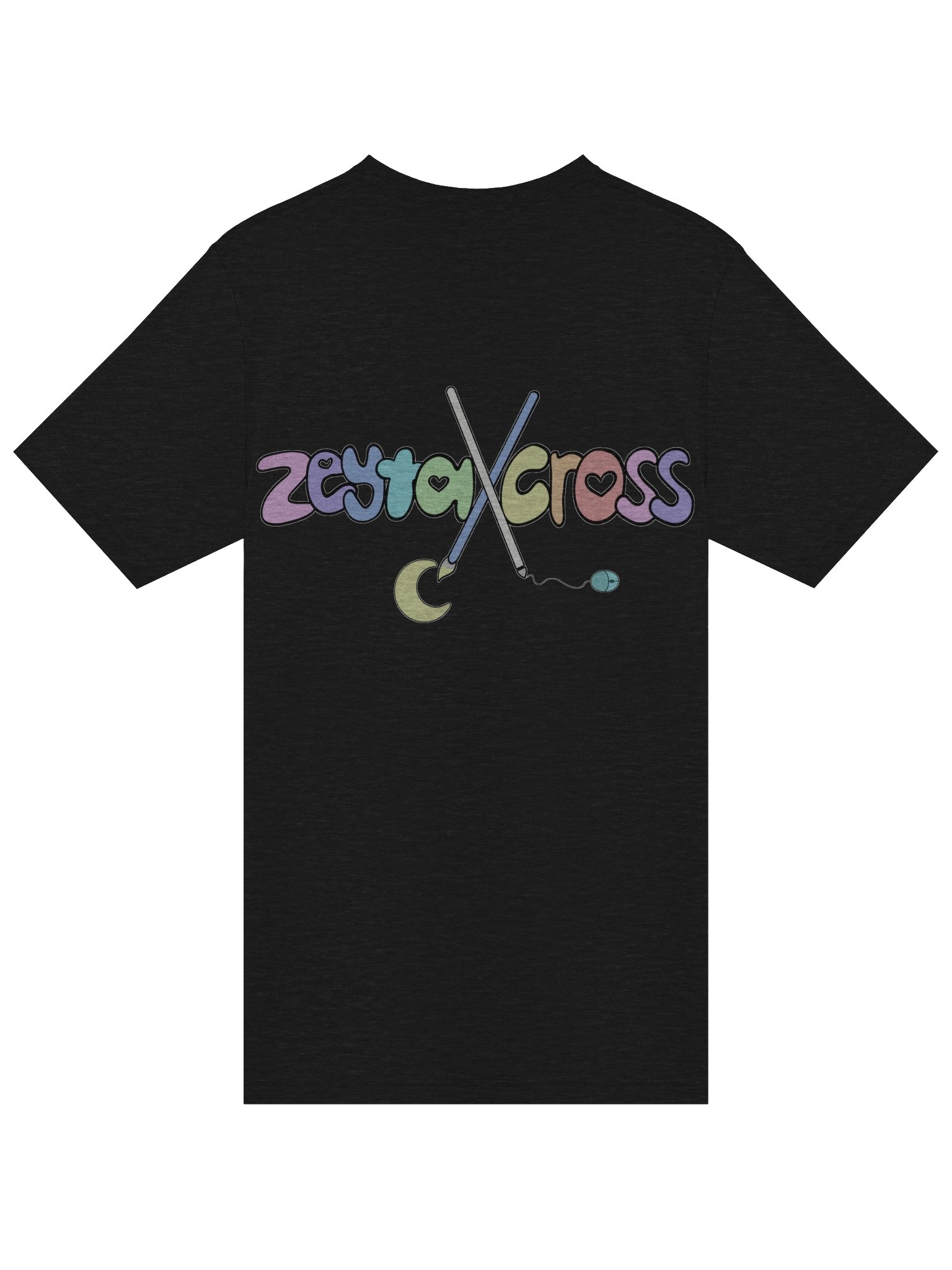 Triblend T-shirt - Queenguin Rep. with Zeyta Cross Logo product image (4)