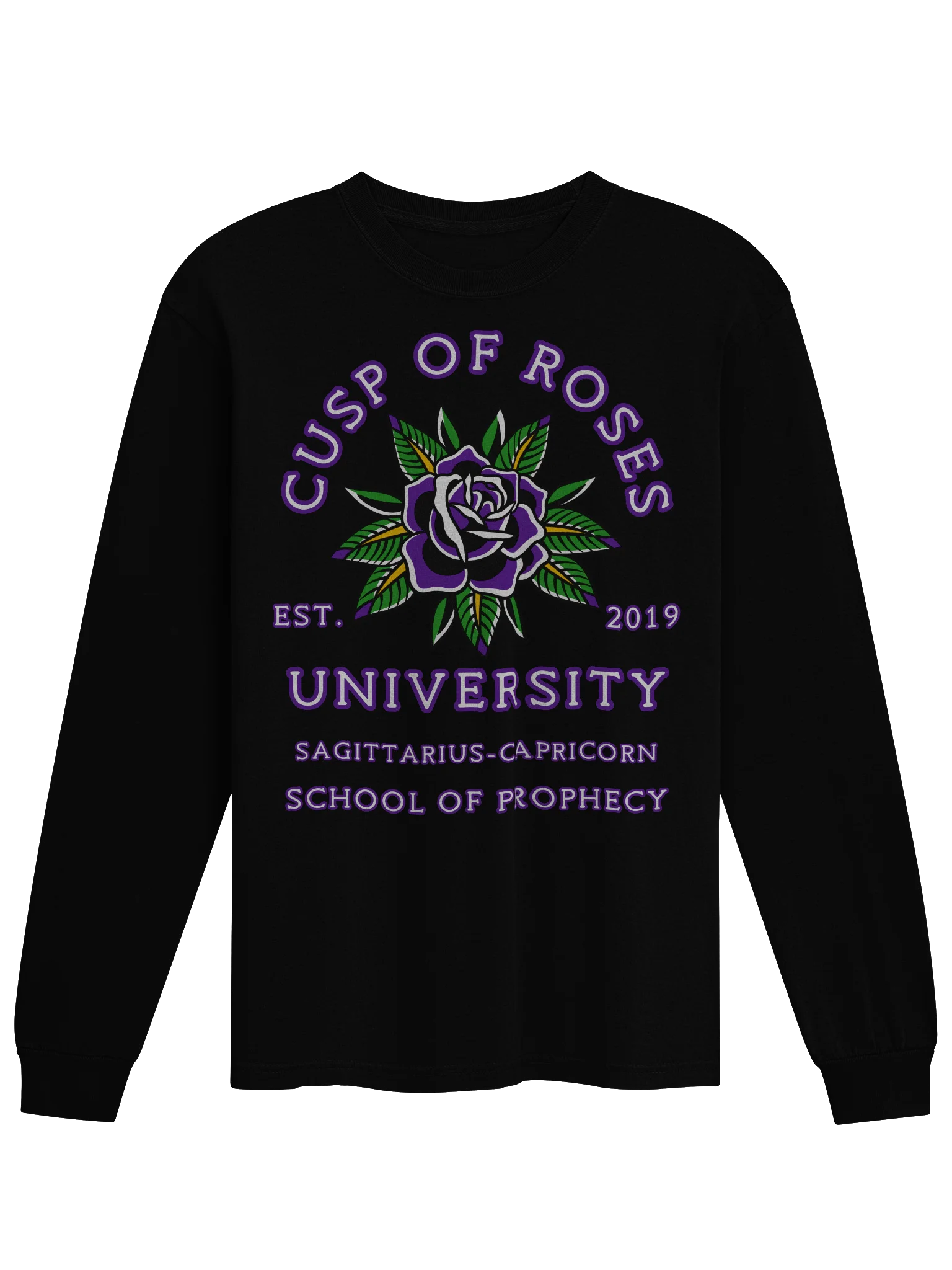 school of prophecy long tee product image (1)