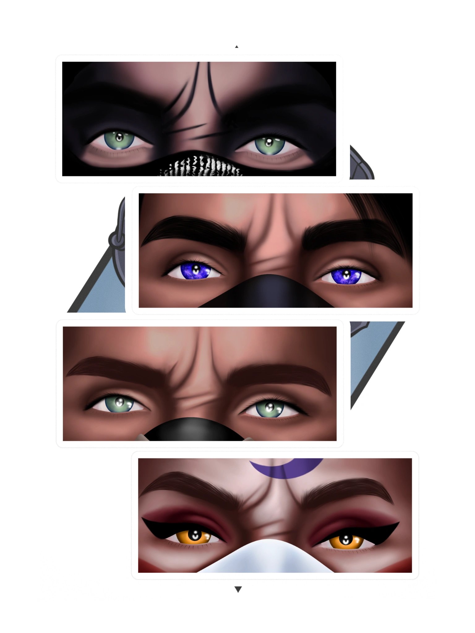 Eye Stickers - Sheet 1 product image (3)