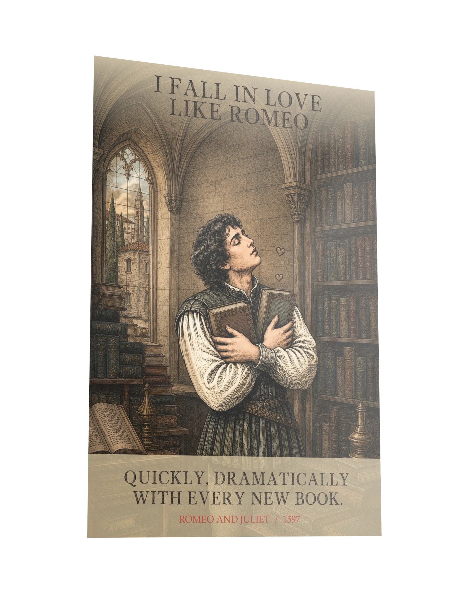 Love Every Book -- Romeo and Juliet Art Print product image (10)