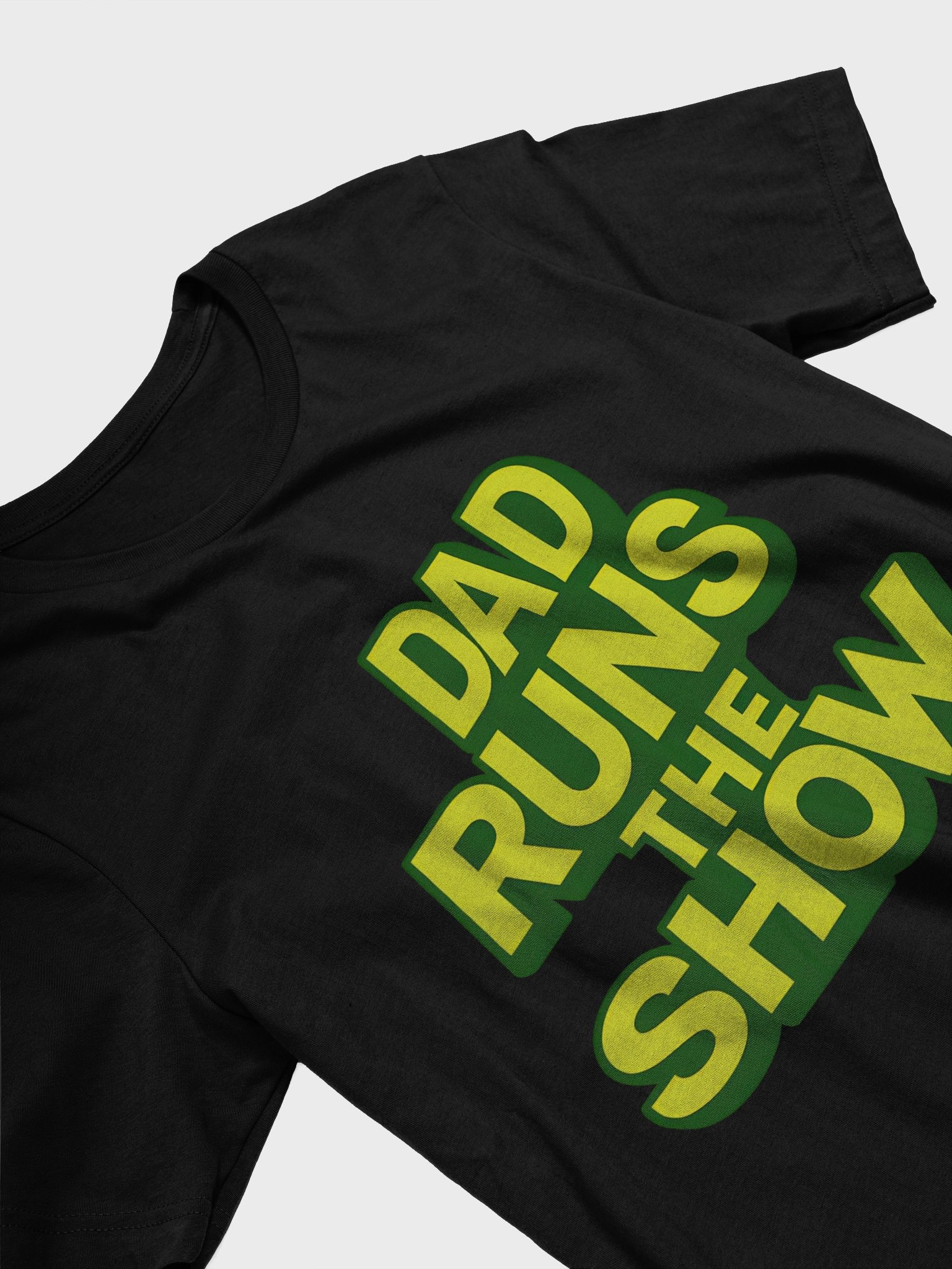 Funny Dad Shirts – "Dad Runs the Show" Graphic Tee for Father’s Day product image (74)