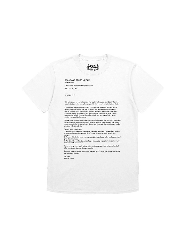 CEASE AND DESIST product image (1)