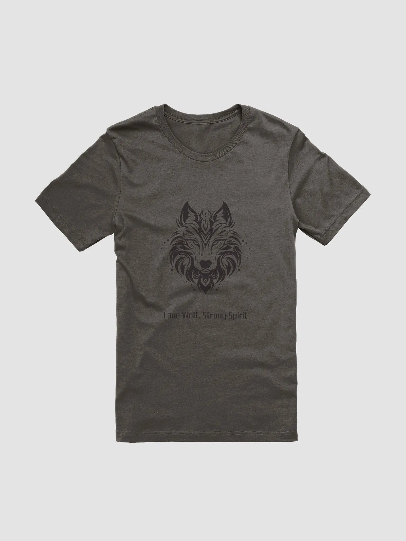 Lone Wolf Strong Spirit T-Shirt product image (1)