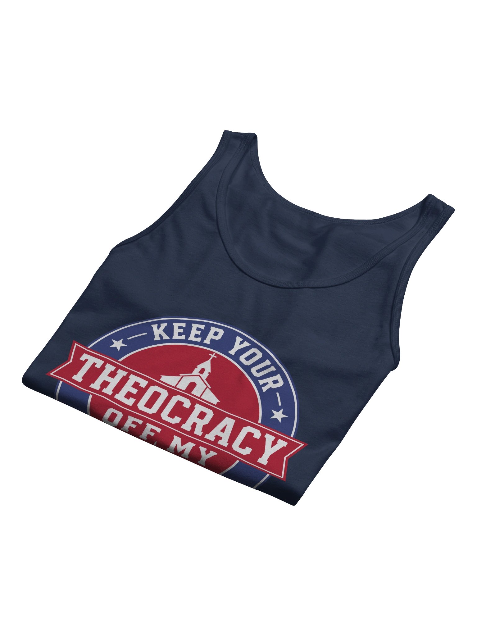 Keep Your Theocracy Off My Democracy - Men’s Tank Top product image (16)