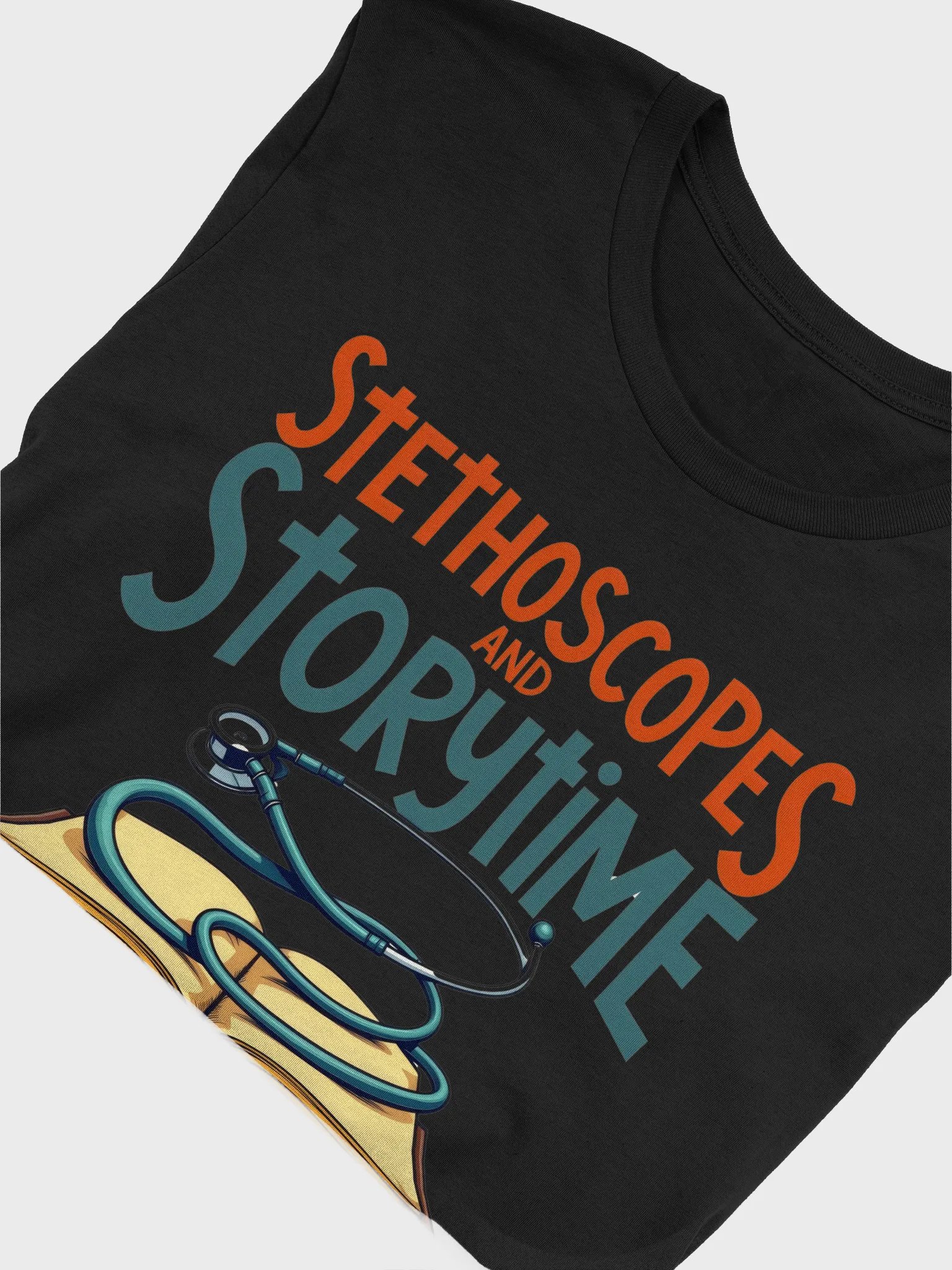 Stethoscopes and Storytime Graphic T-shirt product image (51)