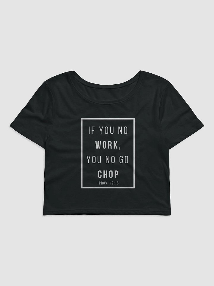 Work Chop Crop Tee product image (1)