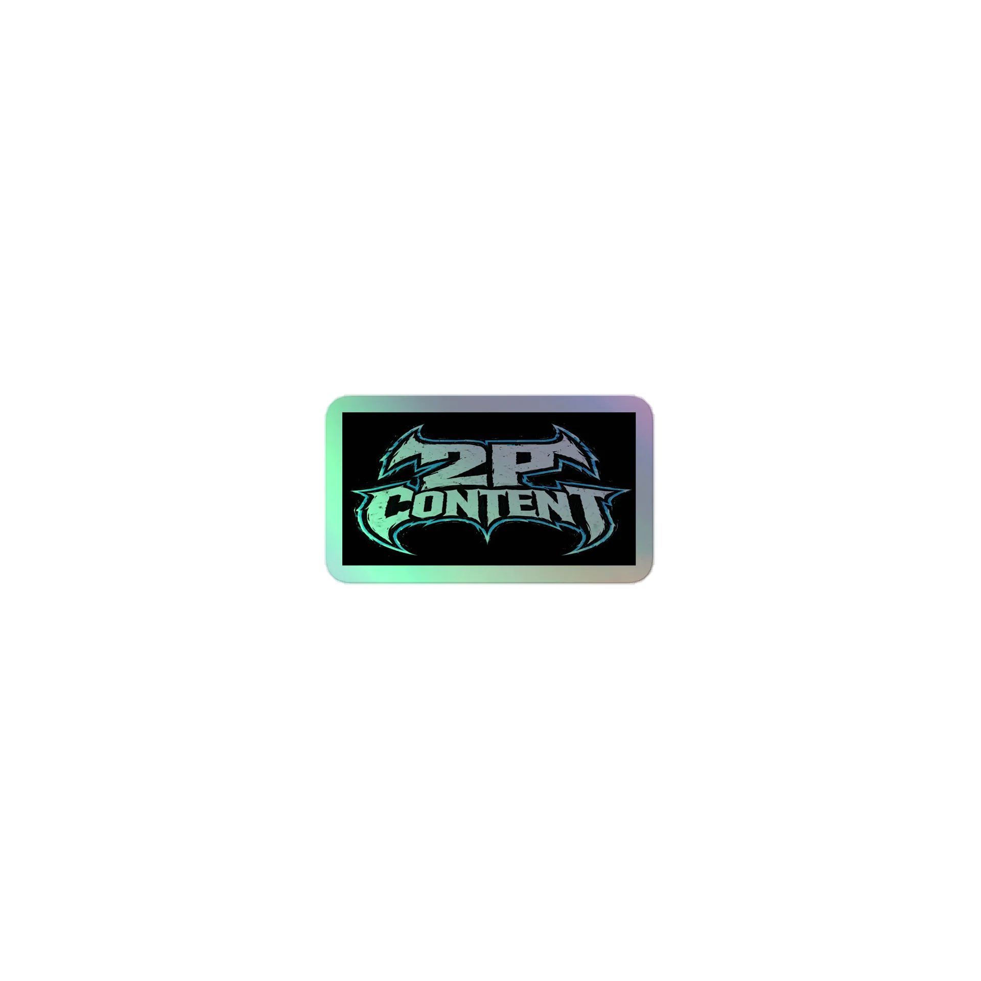 2P CONTENT Holographic Sticker Sheet product image (1)