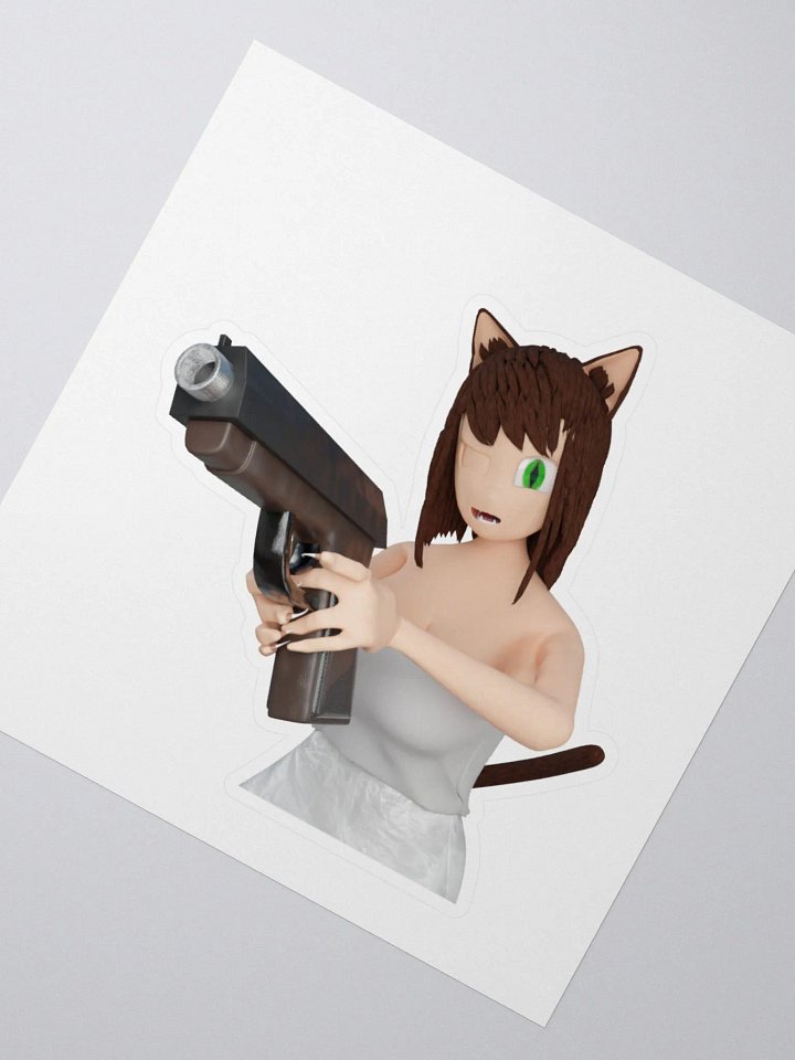 Catgirl with a gun product image (2)