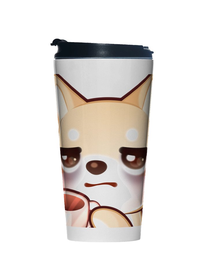 Shiba Coffee Emote Stainless Steel Travel Mug product image (1)