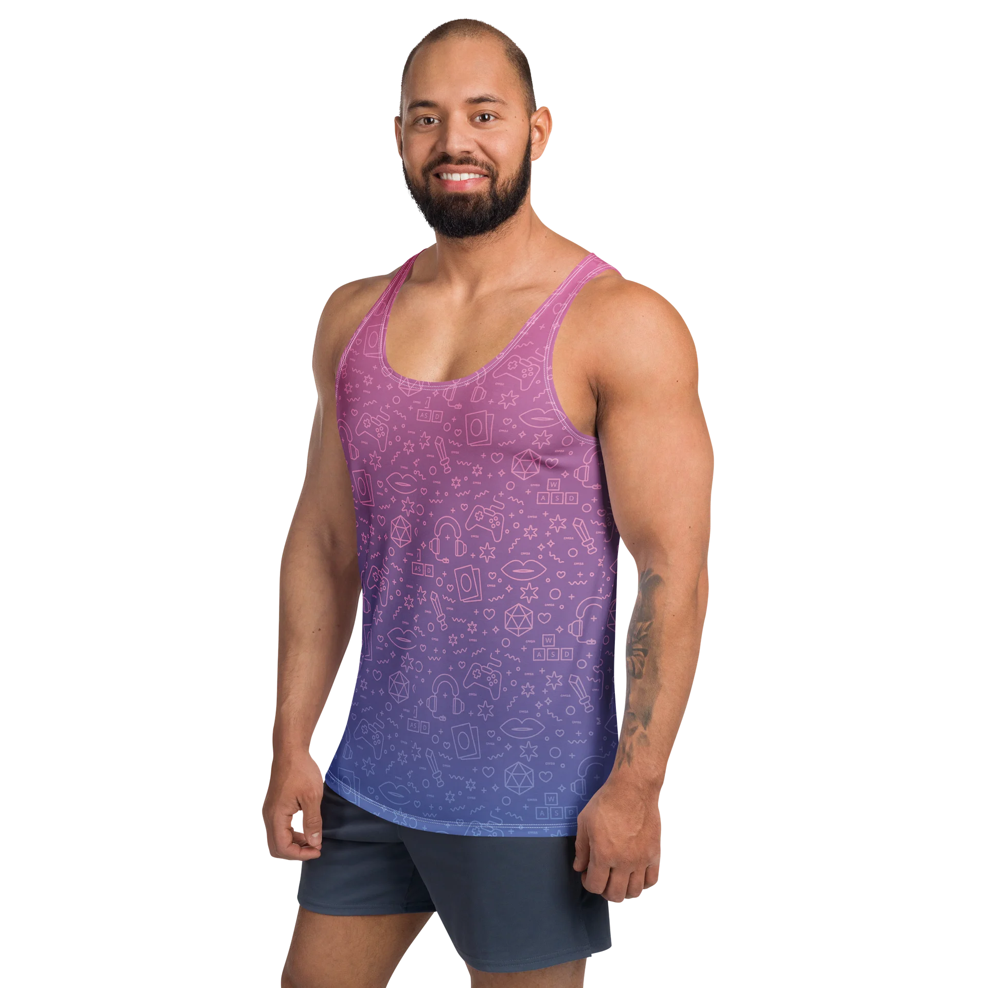 Bisexual Tank 🩷💜💙 product image (2)