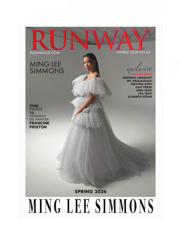 Runway Magazine Spring 2026 Poster – Ming Lee Simmons product image (2)