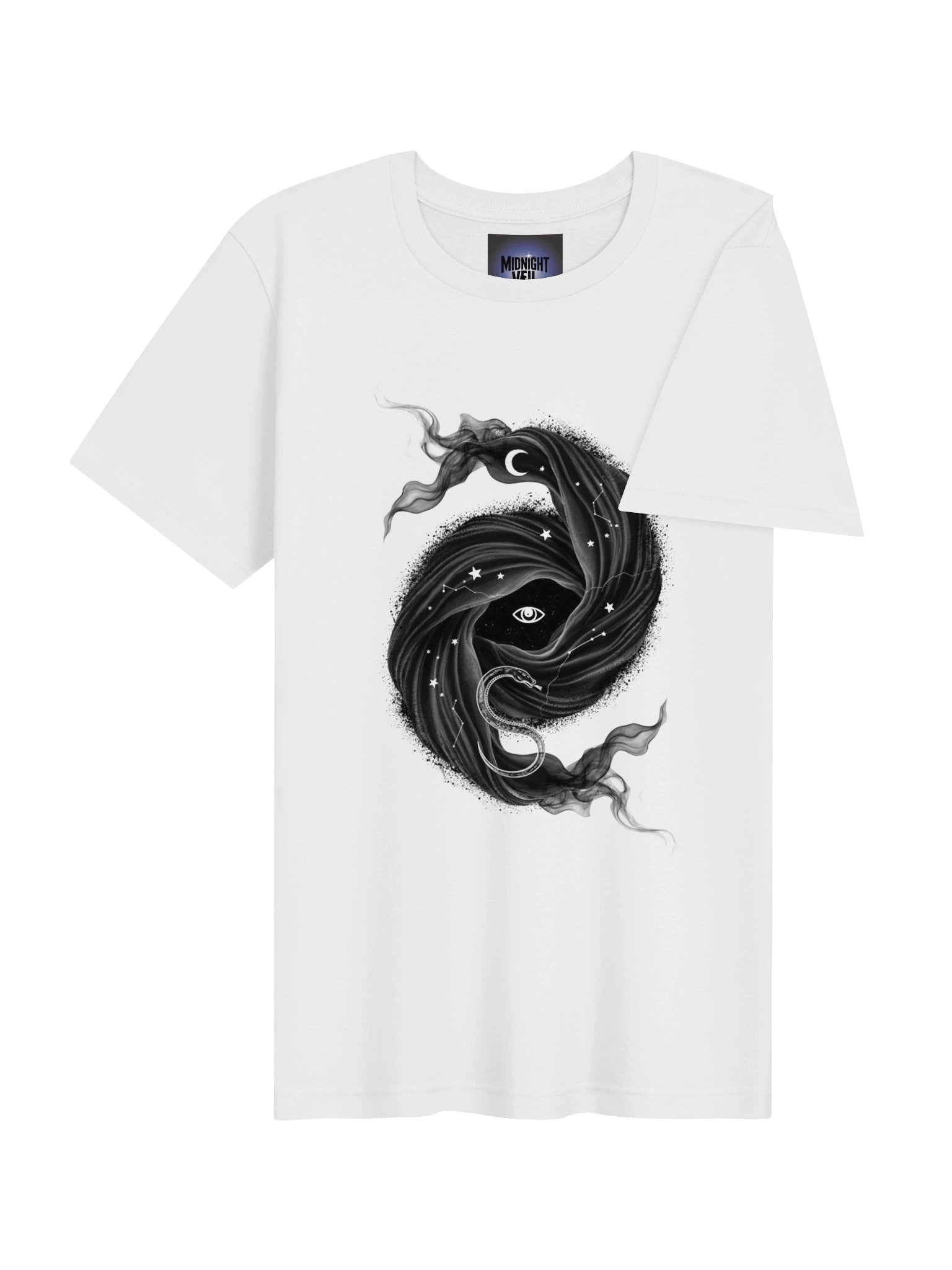 Midnight Veil Celestial Vortex T-Shirt product image (104)