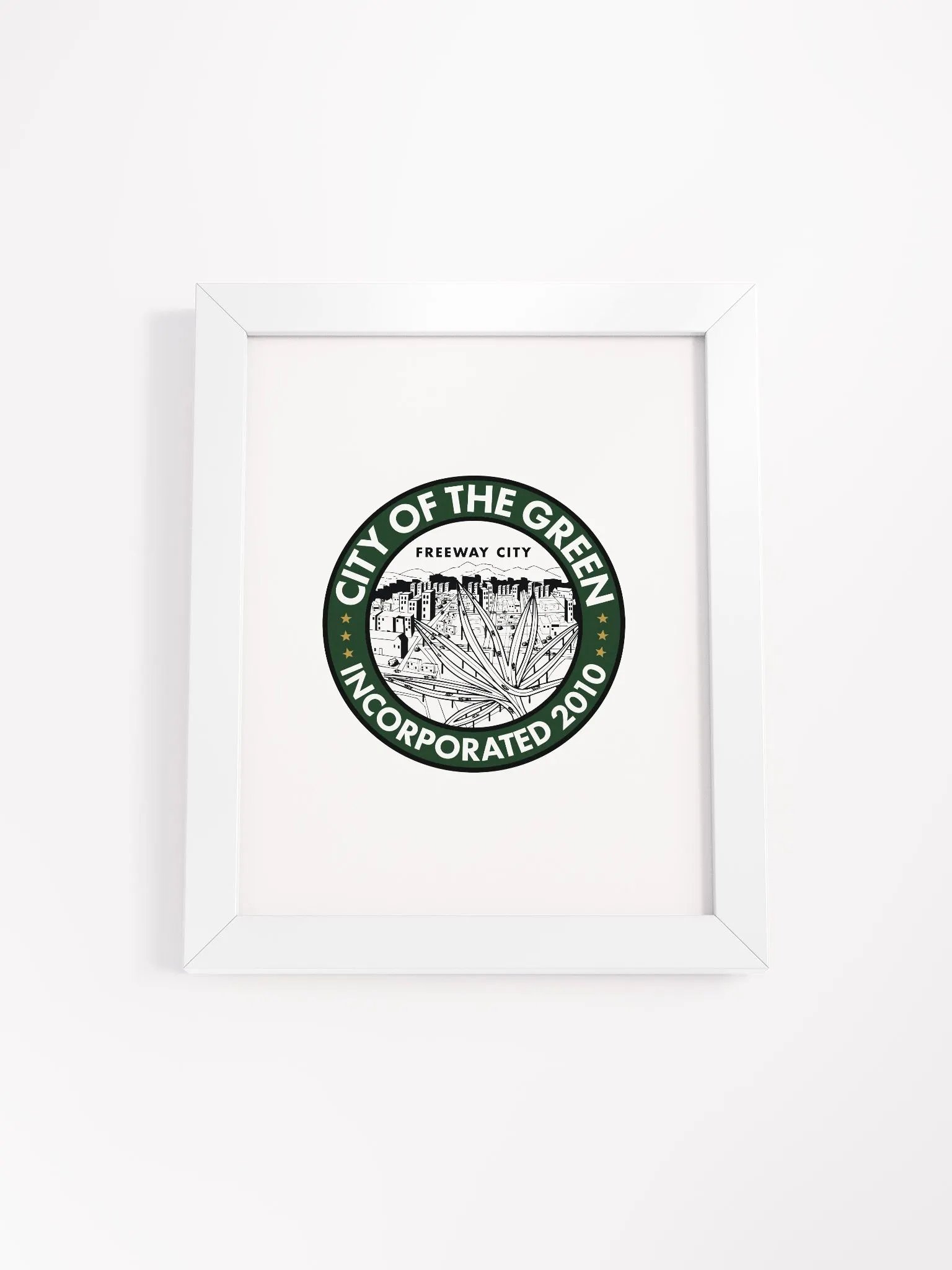Freeway City Seal Matte Poster product image (1)