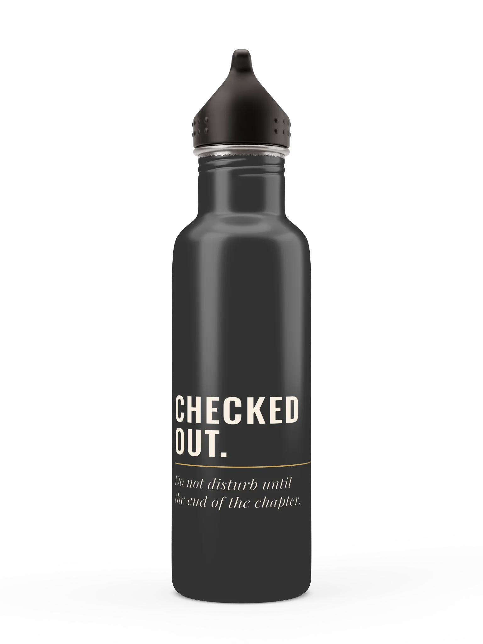 Checked Out Water Bottle product image (2)