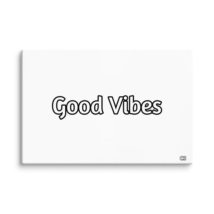 Good Vibes, CS 40"x60" Wall Art product image (1)