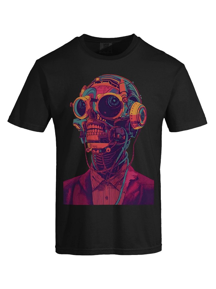 Cyborg Scientist Heavyweight T-Shirt product image (2)