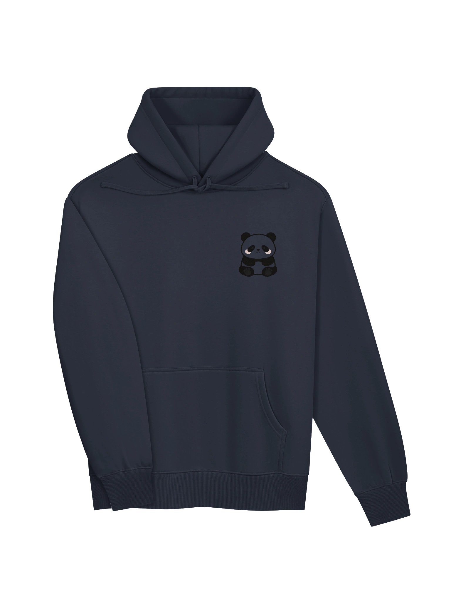 Panda Pocket Hoodie - Navy Blue product image (3)