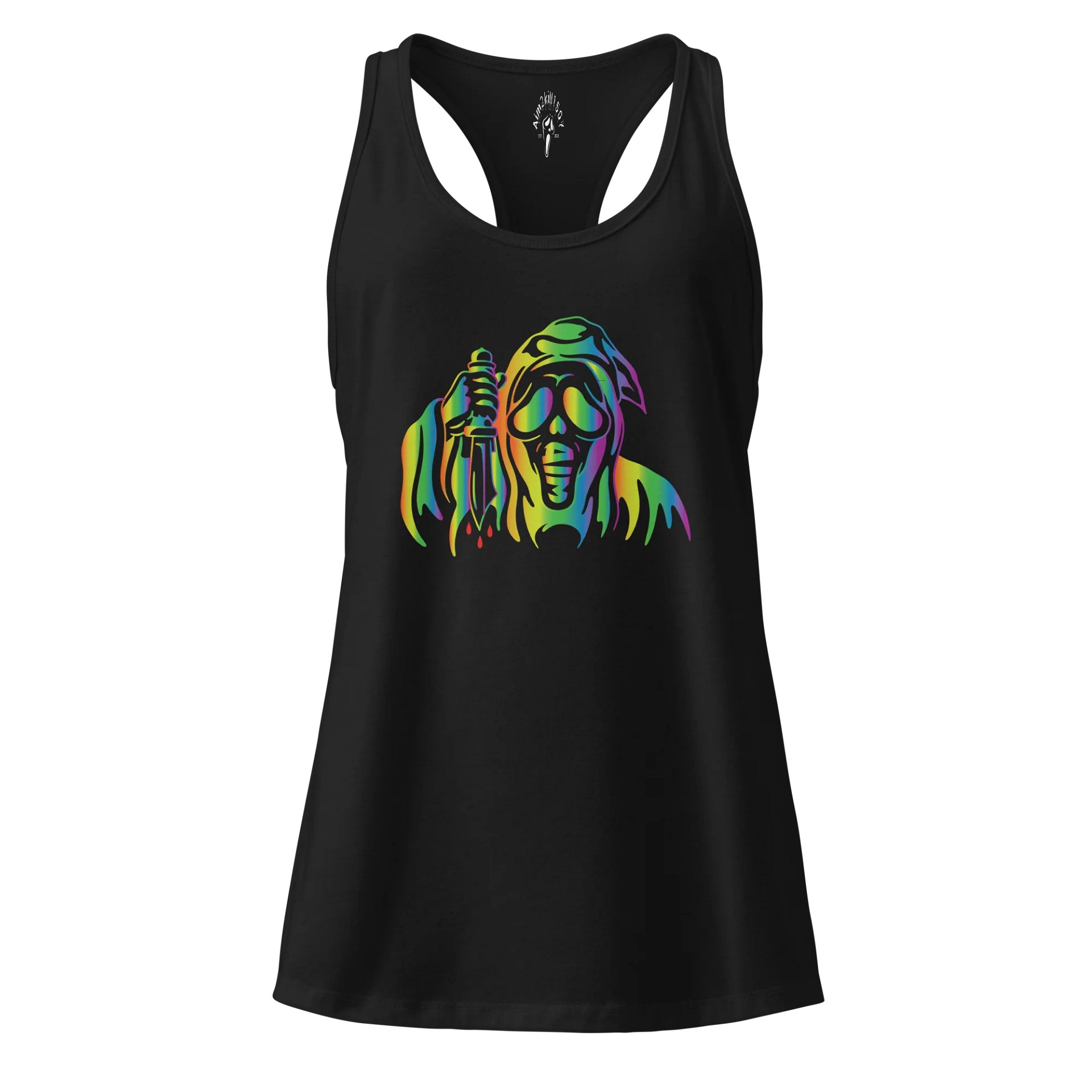 Rainbow Ghost Ladies Tank product image (1)