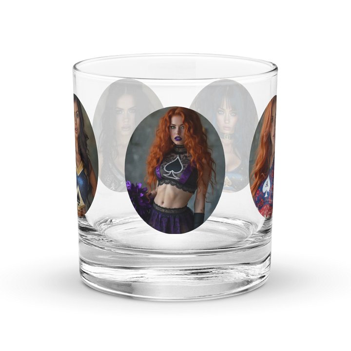 Cheerleaders Rocks Glass product image (1)