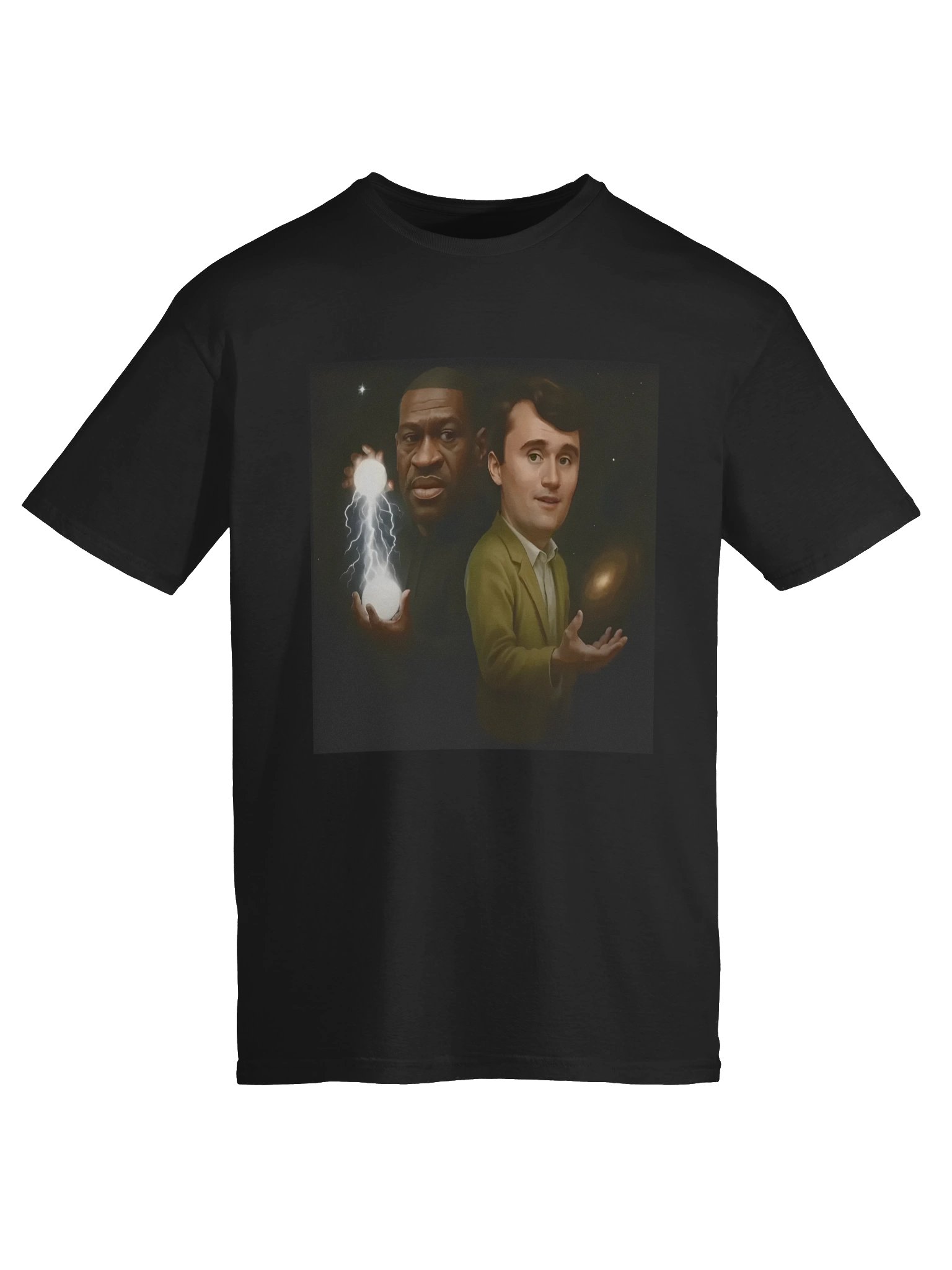 George Floyd And Charlie Kirk Wizard Shirt product image (6)