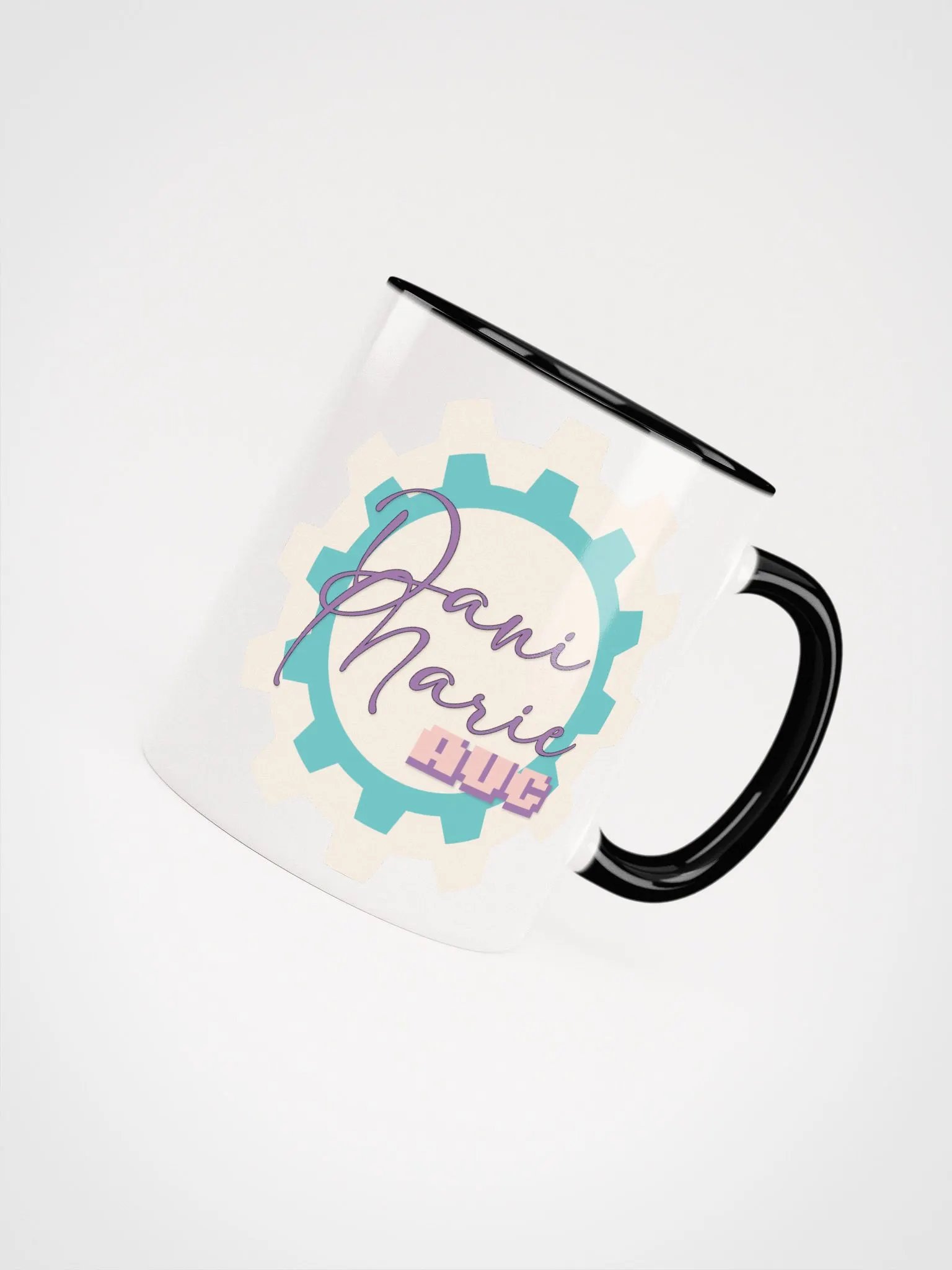 DaniMarieAUC Logo Colorful Coffee Mug product image (4)