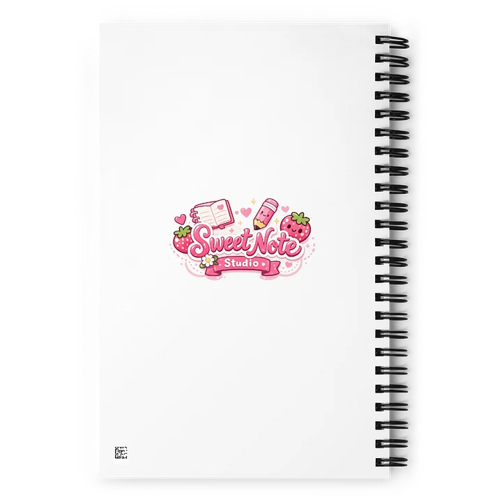 Strawberry Whimsy Spiral Notebook product image (2)
