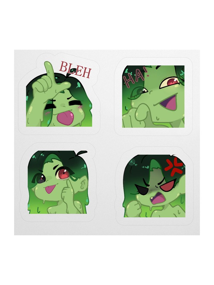 Toxine Emote Stickers product image (3)