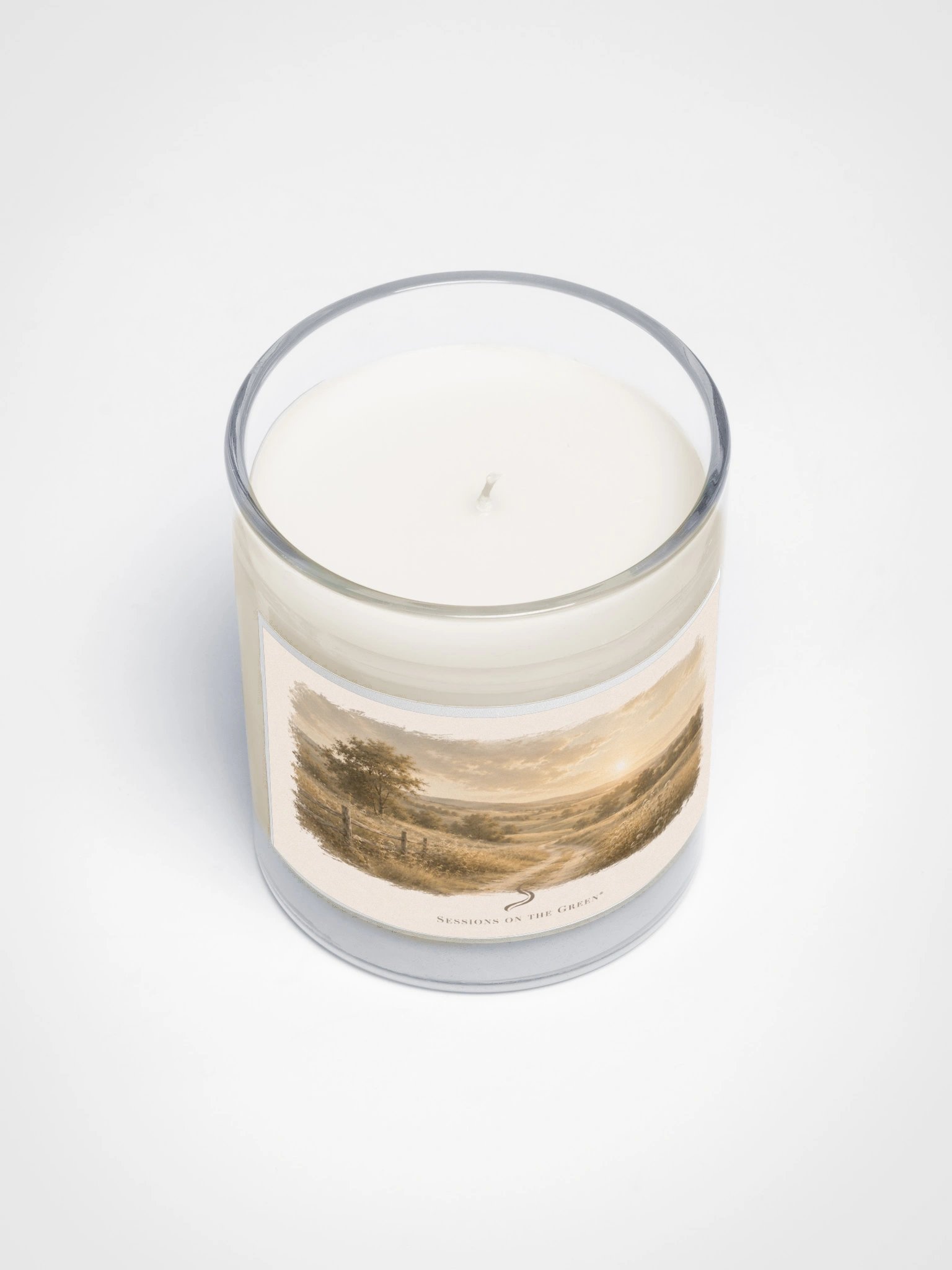 Country Road at Sunset — Unscented Soy Art Candle product image (3)