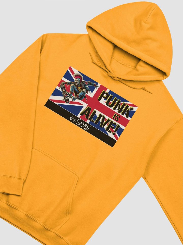 “Punk is Alive!” Hoodie – by O.G. Skater® product image (2)