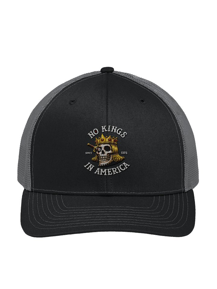 No Kings Crowned Skull Snapback product image (2)