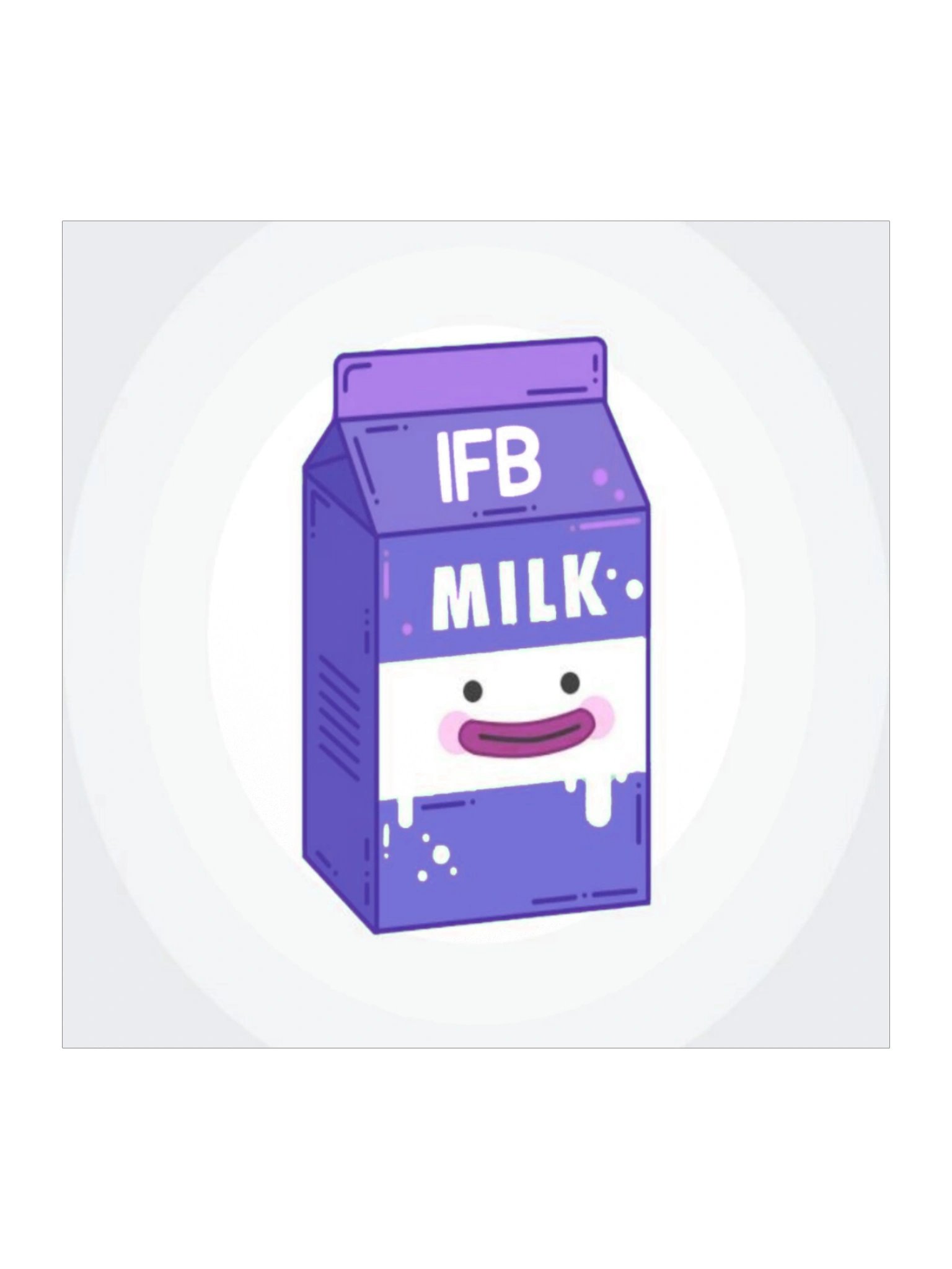 IFB Milk Sticker product image (1)