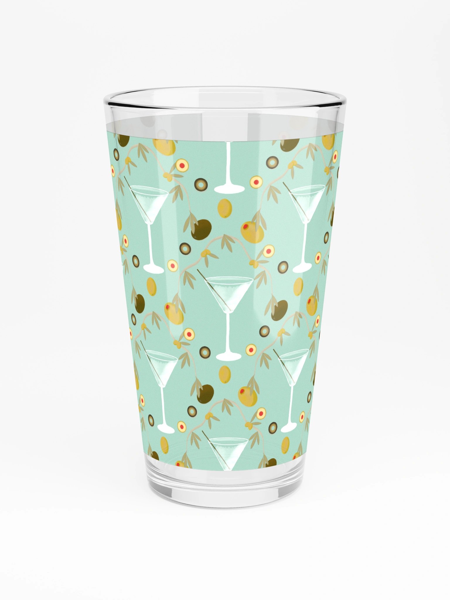 Diamond Martini Twist Shaker Pint Glass product image (3)